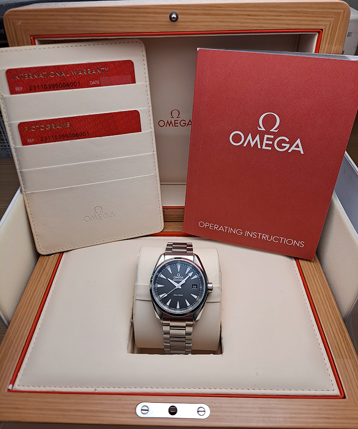 Omega Seamaster Aqua Terra Quartz Wristwatch Ref. 231.10.39.60.06.001